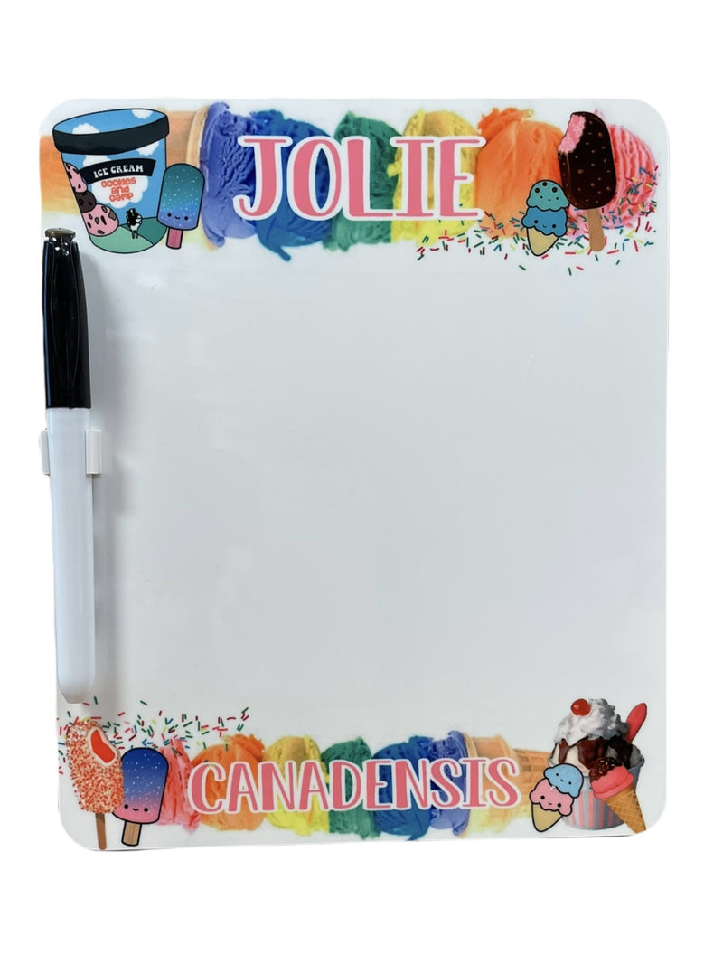 Sweets Dry Erase Board - Bee Bee Designs