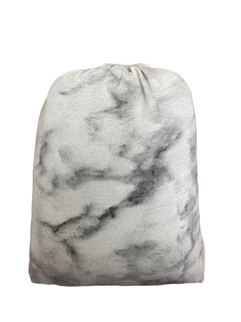Gray Marble Jersey Camp Comforter