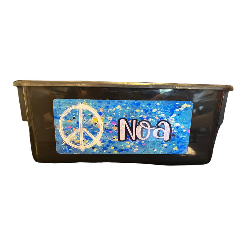 Galaxy Peace Storage Tub - Bee Bee Designs