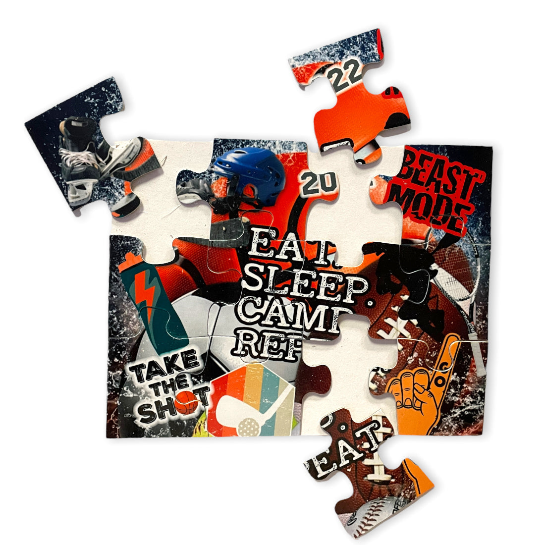 Beast Mode Puzzle Card - Bee Bee Designs