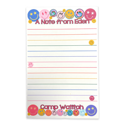 Ombre Smiley Lines Stationery - Bee Bee Designs