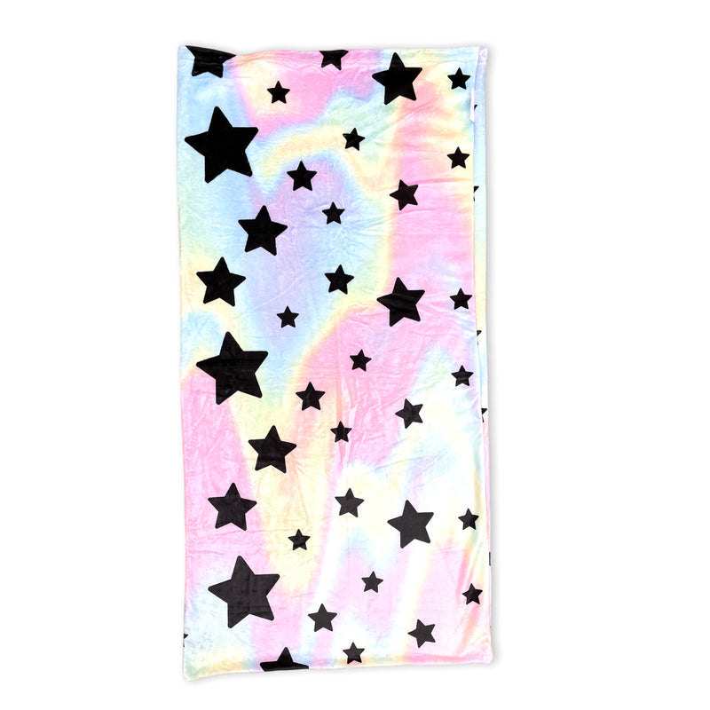 Pastel Tie Dye Stars Sleep Sack