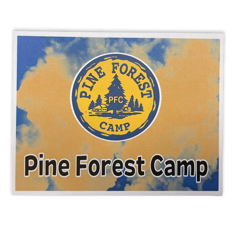 Camp Logo Notecards - Bee Bee Designs