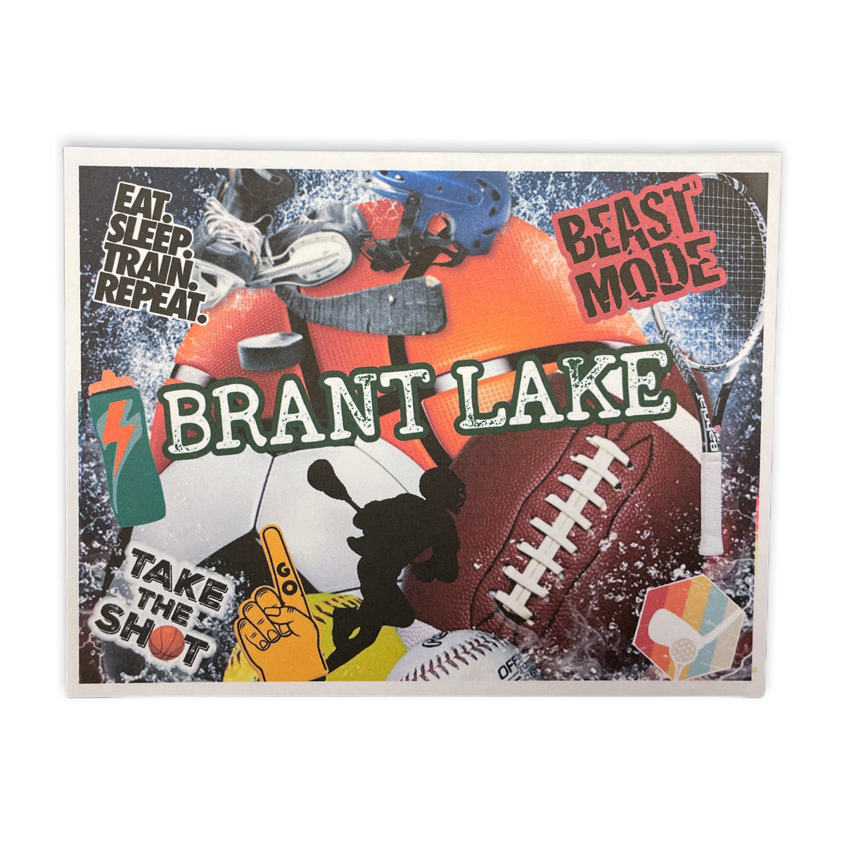 Beast Mode Notecards Camp Notecards – letters FROM camp notecards (8 cards + 8 envelopes) for sleepaway/overnight camp by Bee Bee Designs