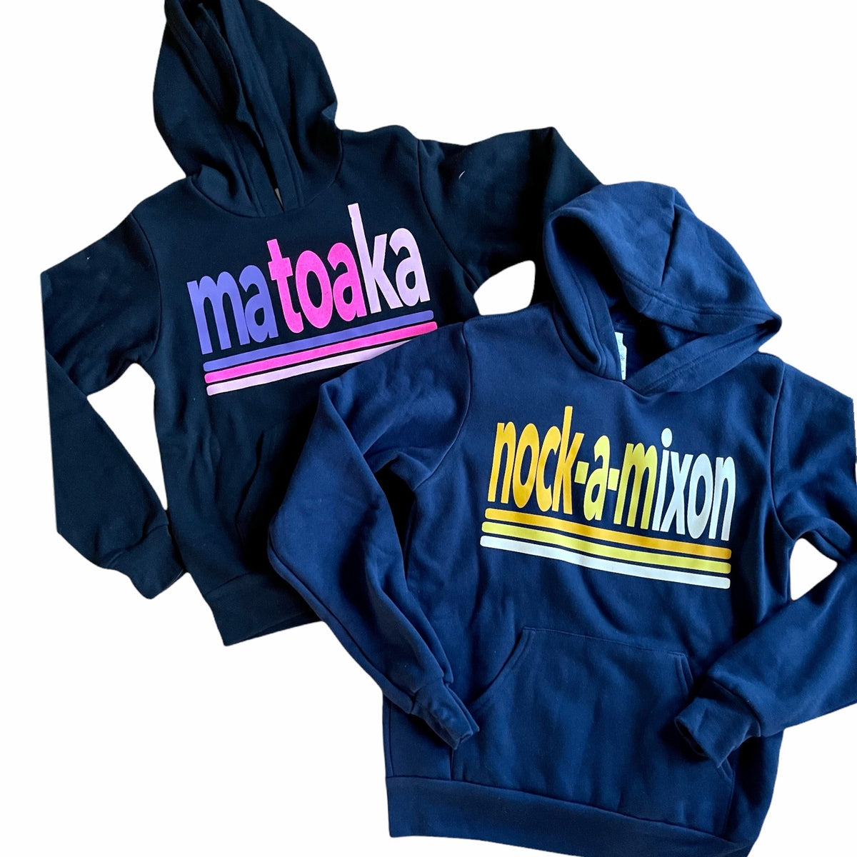 The Camp Cozy Striped Fade Hoodie - Bee Bee Designs