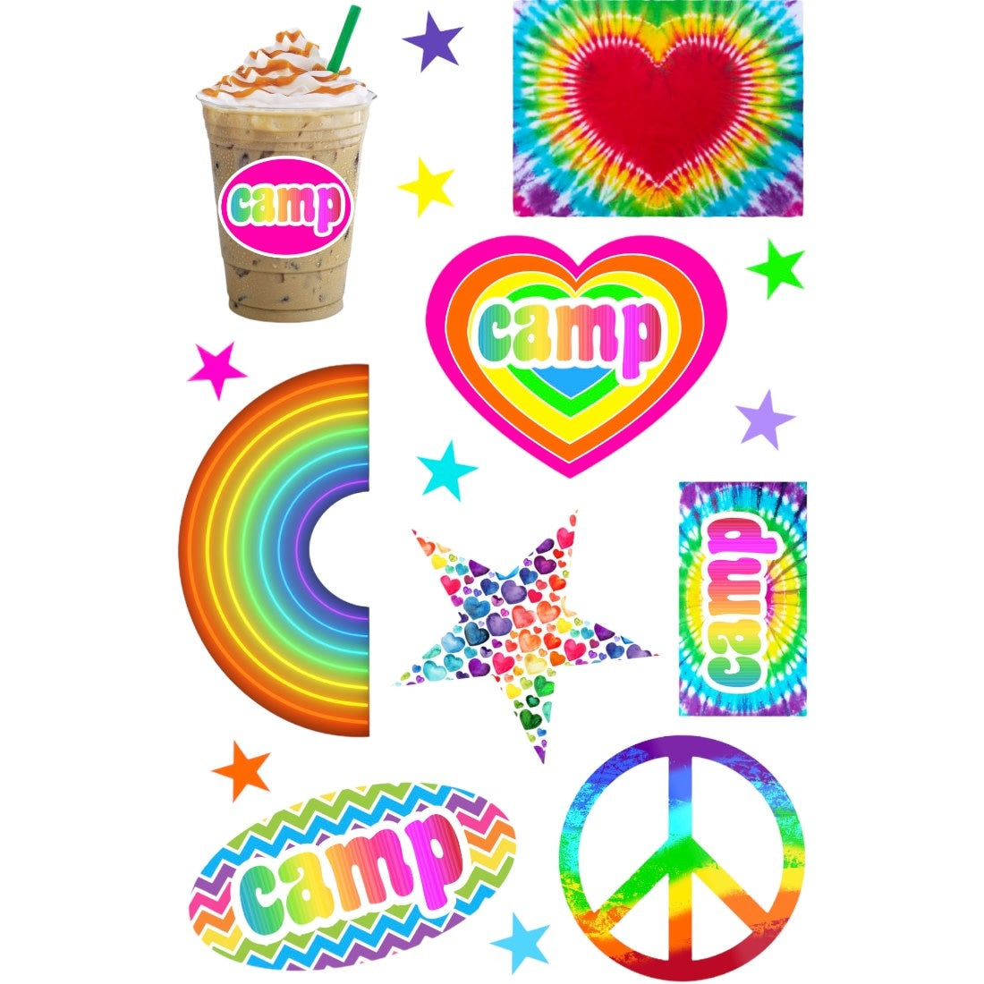 Camp Burst Cling It - Bee Bee Designs