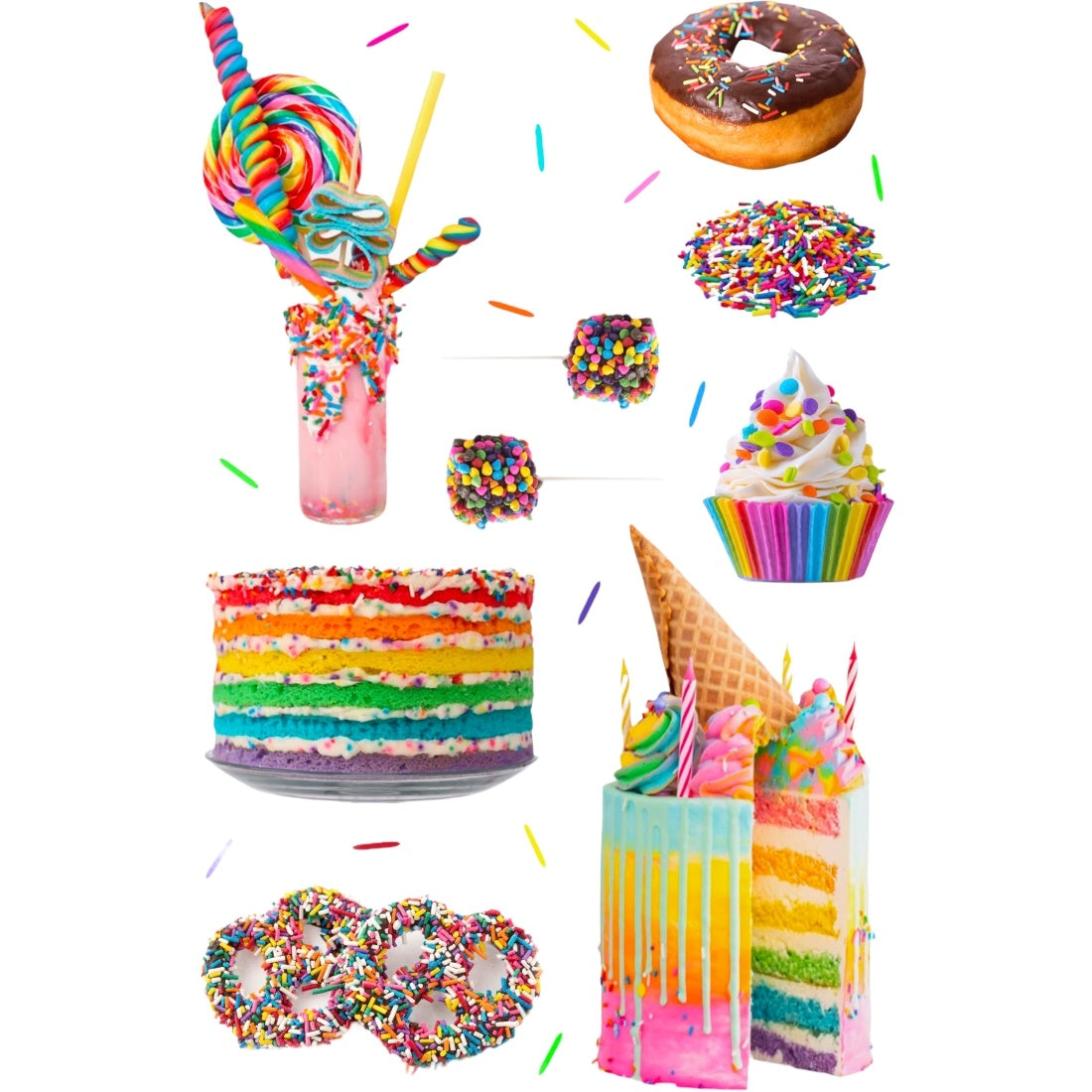Sprinkles Cling Its - Bee Bee Designs