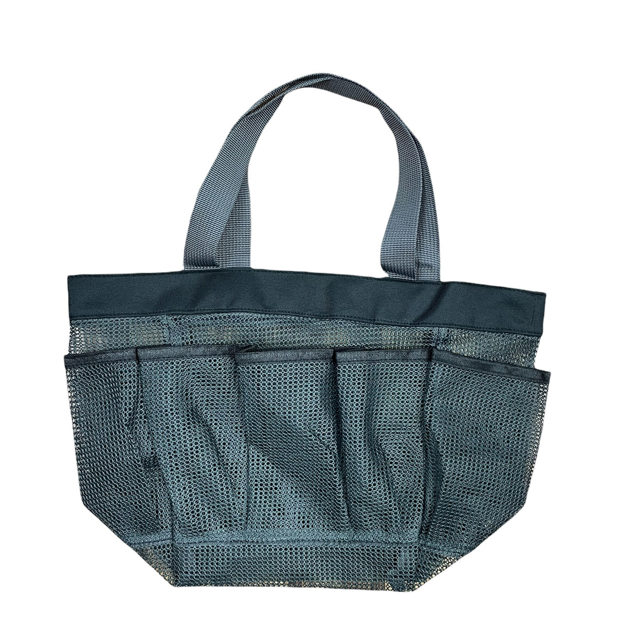 Gray and Black Mesh Shower Caddy - Bee Bee Designs