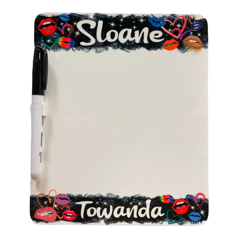 Galaxy Love Dry Erase Board