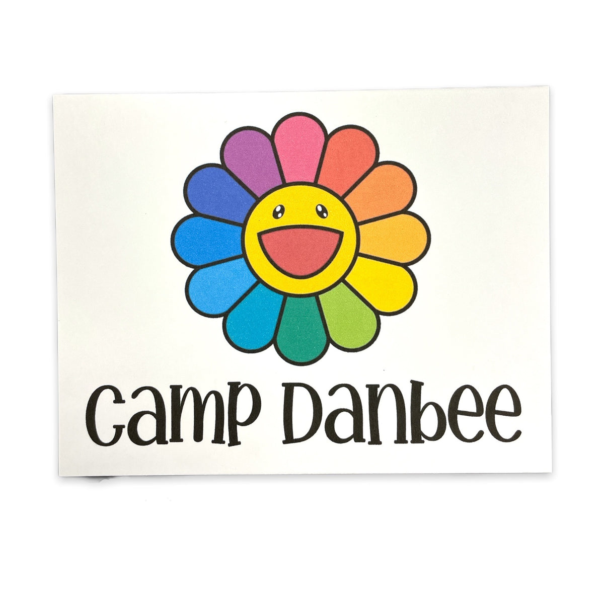 Flower Smiley Notecards Camp Notecards – letters FROM camp notecards (8 cards + 8 envelopes) for sleepaway/overnight camp by Bee Bee Designs