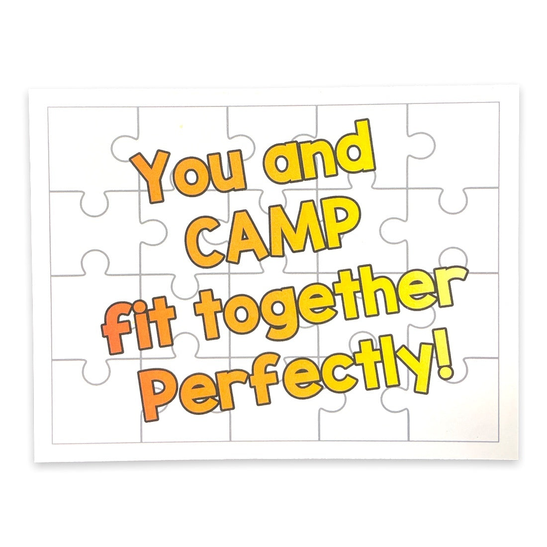 Beast Mode Puzzle Card - Bee Bee Designs
