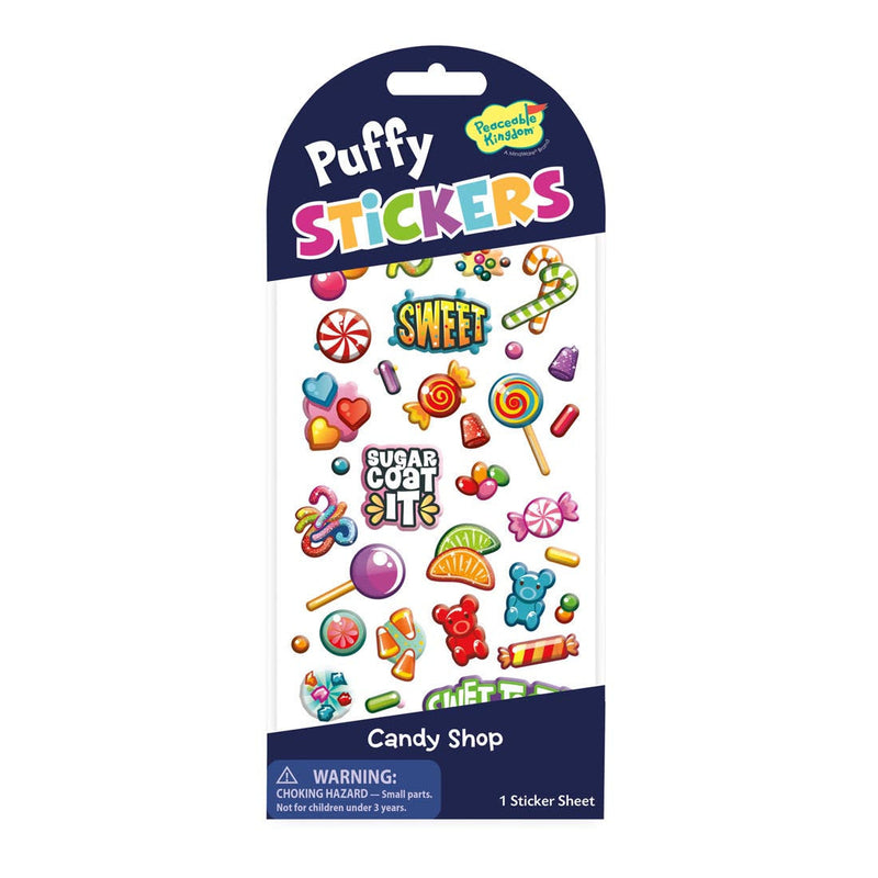 Puffy Candy Shop Stickers