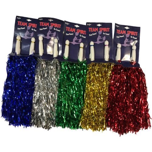 Tinsel Pom Poms - Bee Bee Designs