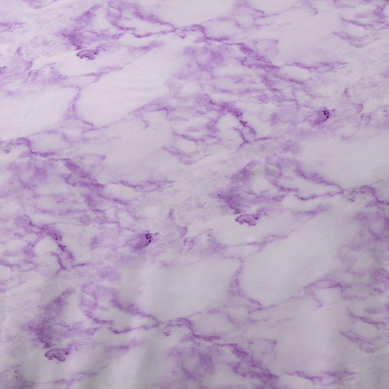 Purple Marble Jersey Camp Comforter