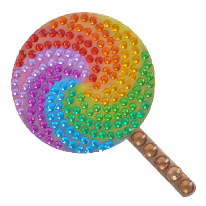 Rainbow Lollipop Stickerbean
