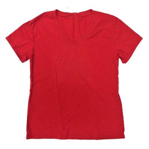 Red Firehouse V-Neck T-Shirt