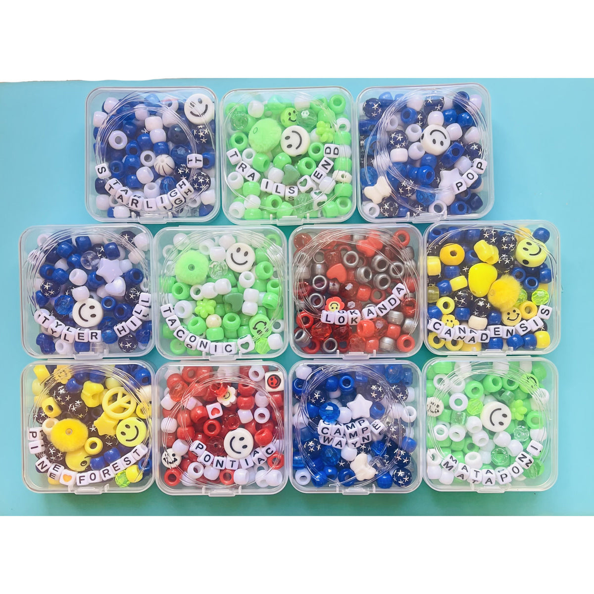 Make Your Own Camp Bracelet Set - Bee Bee Designs