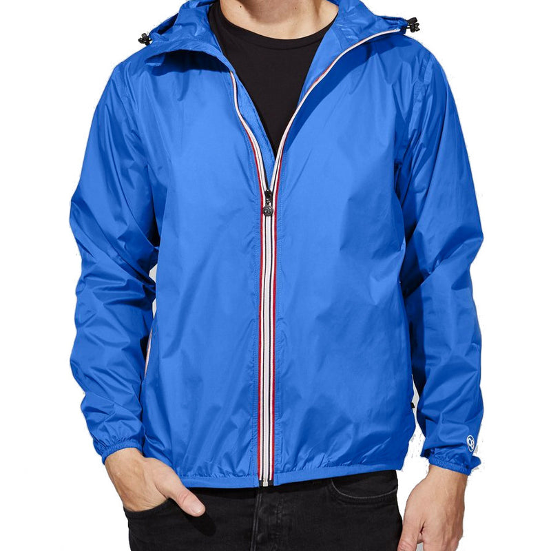 Royal Blue Packable Rain Jacket