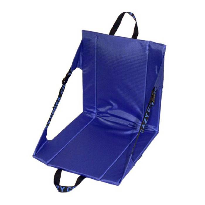 Blue Crazy Creek Chair camp chair – Crazy Creek style – portable, low-profile seating.