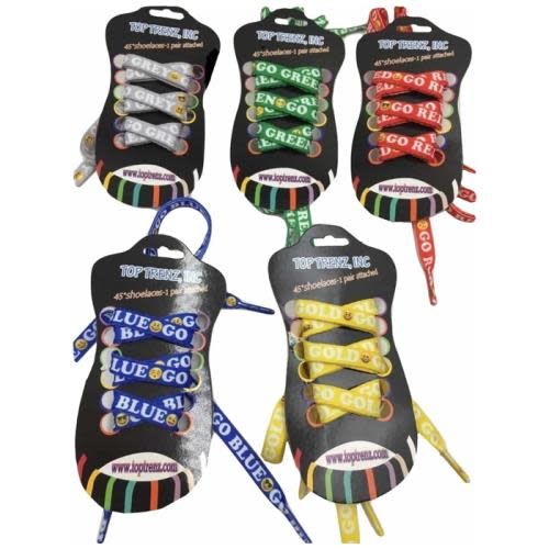 Color War Shoe Laces - Bee Bee Designs