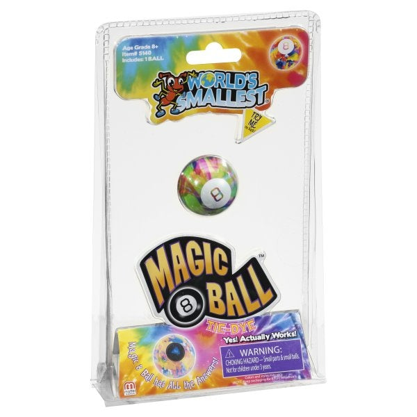 Worlds Smallest Tie Dye Magic 8 Ball