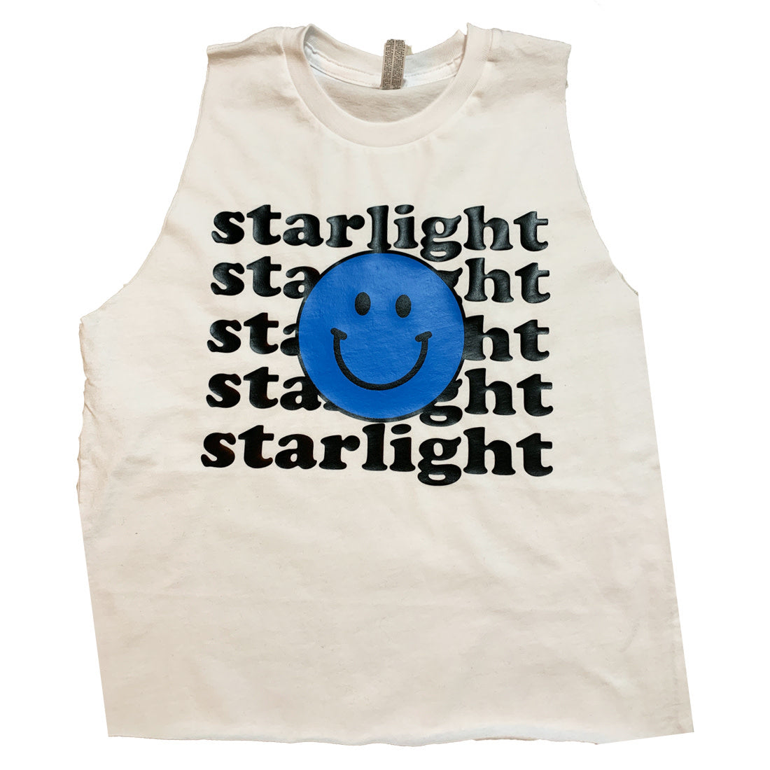 Smiley Repeating Camp Tank - Bee Bee Designs