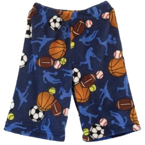 Sports Frenzy Long Fuzzy Shorts