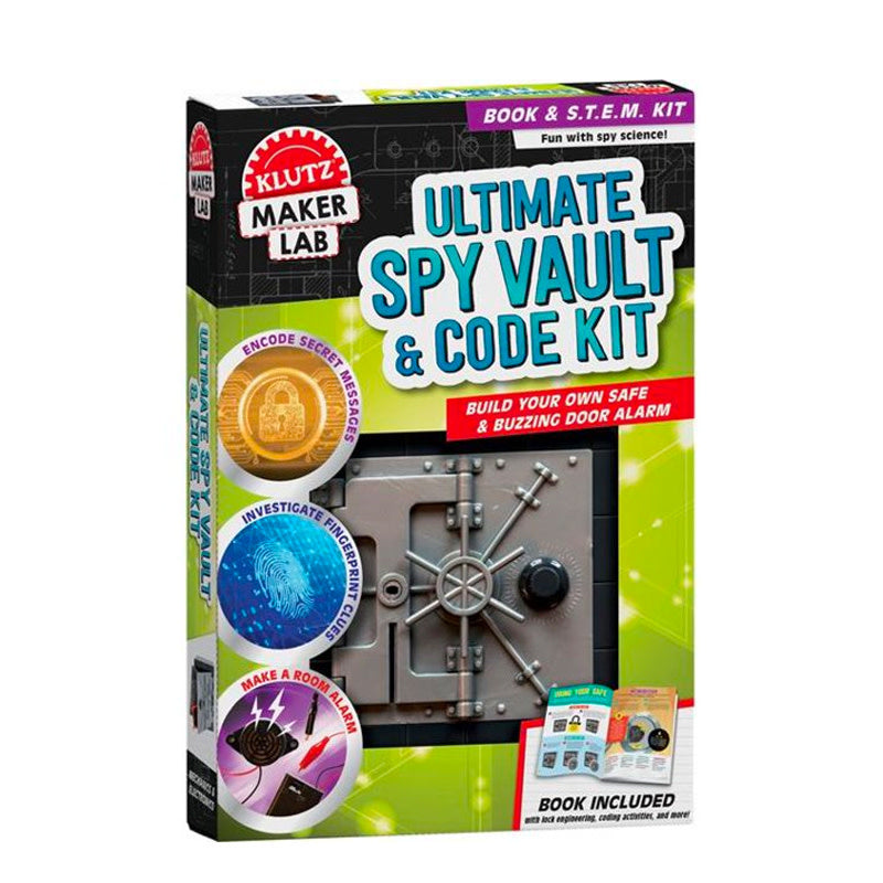 Maker Lab: Ultimate Spy Vault and Code Kit - Bee Bee Designs