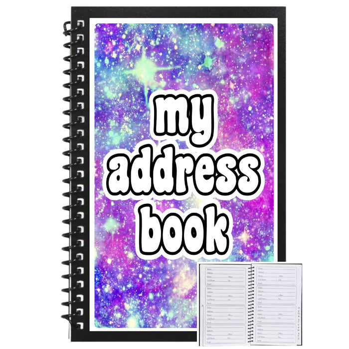 Stardust Address Book - Bee Bee Designs