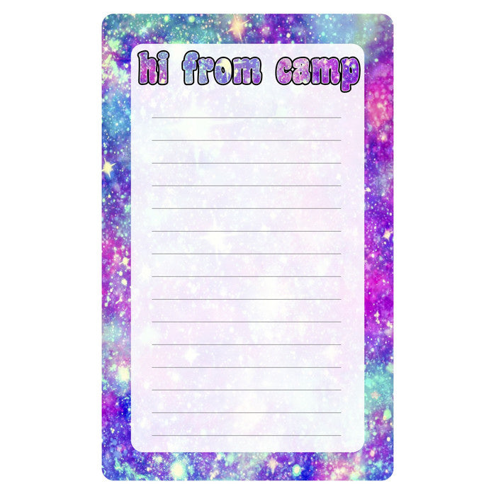 Stardust Lined Notepad - Bee Bee Designs
