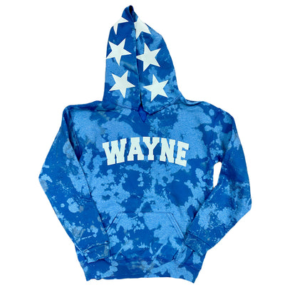 Camp Stars All Around Bleached Hoodie