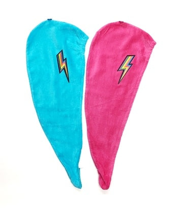 Lightning Terry Hair Towel