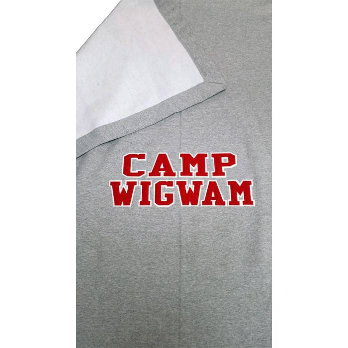 Puffy Embroidered Blanket