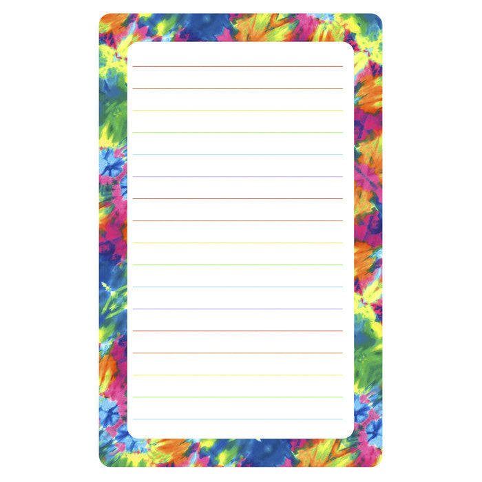 Tie Dye Lined Notepad