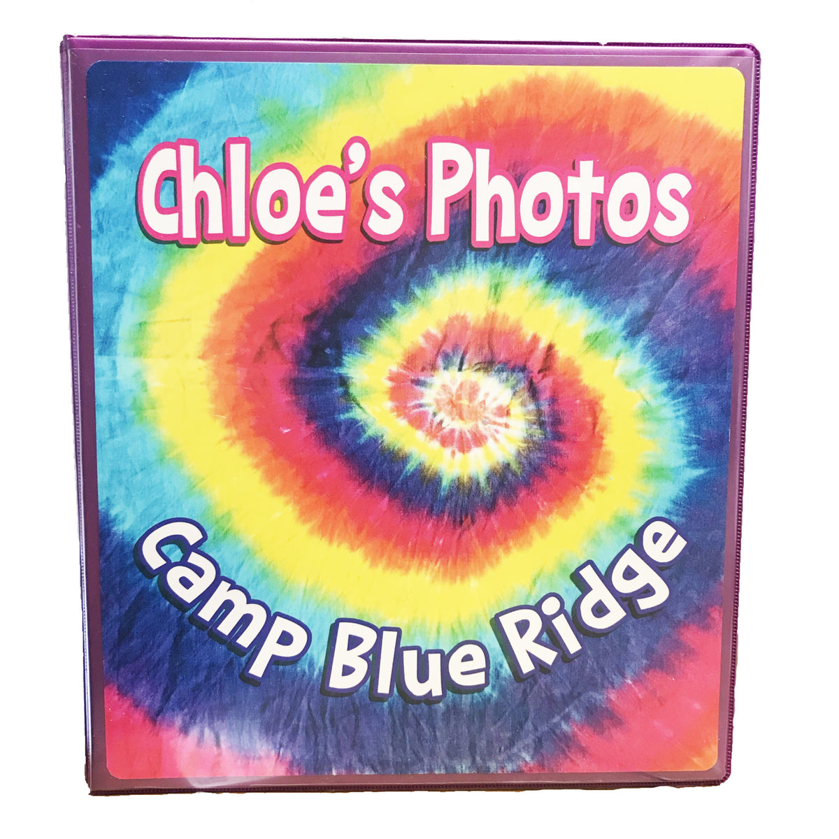 Tie Dye Photo Album - Bee Bee Designs