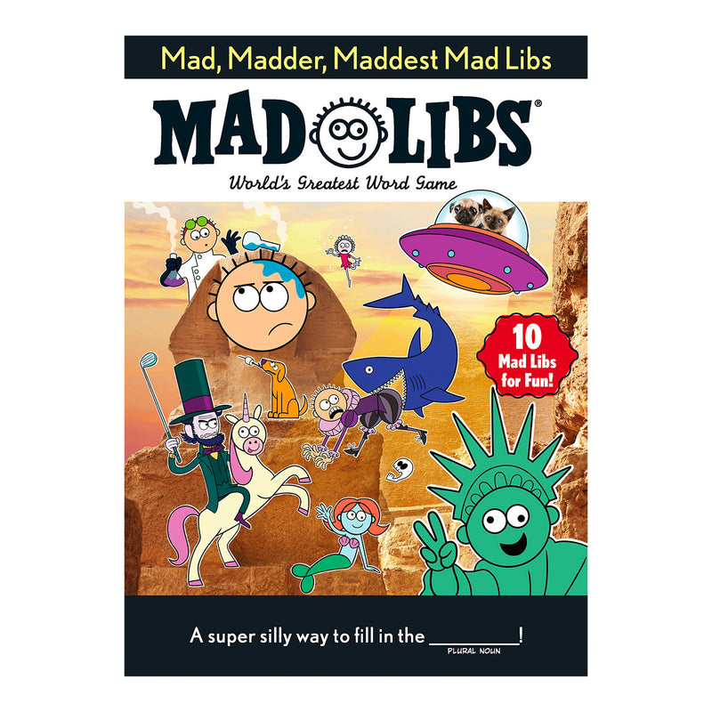 Mad, Madder, Maddest Mad Libs - Bee Bee Designs