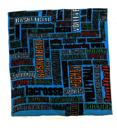 Sports Washcloth Set