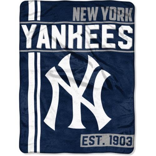 NY Yankees Team Throw Blanket - Bee Bee Designs